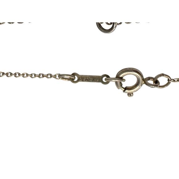 Tiffany & Co Elsa Peretti Small Teardrop Pendant Necklace Sterling Silver 16.5" - Picture 9 of 10